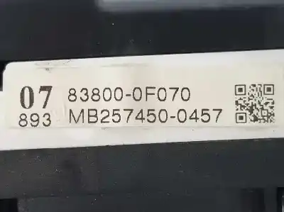 Peça sobressalente para automóvel em segunda mão quadrante por toyota verso 2.0 d-4d referências oem iam 838000f070  mb2574500457