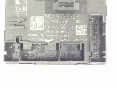 Автозапчастина б/у електронний модуль для skoda superb (3v3) 2.0 tdi посилання на oem iam 5q4959593e  5q4959593e