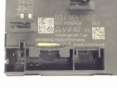 Автозапчастина б/у електронний модуль для skoda superb (3v3) 2.0 tdi посилання на oem iam 5q4959595e  5q4959595e