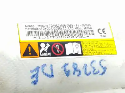 Pezzo di ricambio per auto di seconda mano airbag laterale anteriore destro per toyota corolla (e21) hybrid active riferimenti oem iam 7391002320  7391002320