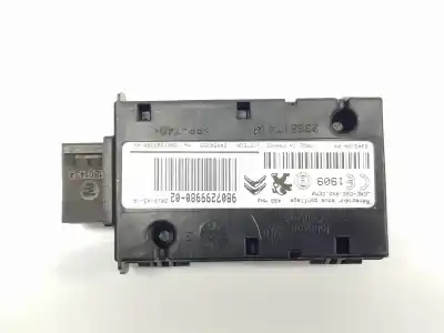 Peça sobressalente para automóvel em segunda mão módulo eletrônico por peugeot 508 2.0 blue-hdi fap referências oem iam 9807299980