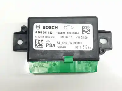 Peça sobressalente para automóvel em segunda mão módulo eletrônico por peugeot 508 2.0 blue-hdi fap referências oem iam 9814151980