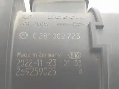 Second-hand car spare part flowmeter for kia optima drive oem iam references 0281002723  281642a500