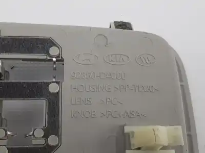 Peça sobressalente para automóvel em segunda mão luz interior por kia optima business referências oem iam 92850d4000  92850d4000bga