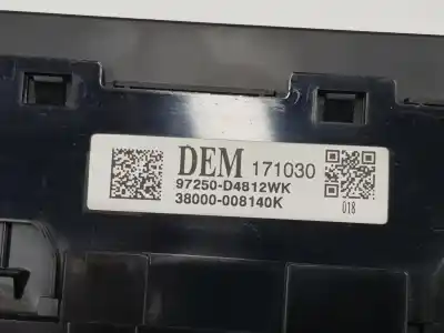 Second-hand car spare part climate control for kia optima business oem iam references 97250d4812wk  97250d4812wk