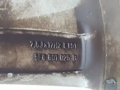 Автозапчастина б/у шина для skoda superb (3v3) 2.0 tdi посилання на oem iam 5f0601025b  7.5jx17h2