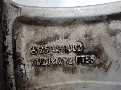 Peça sobressalente para automóvel em segunda mão jante por clase c clase m 3.0 cdi referências oem iam a2514011002  7.5jx17