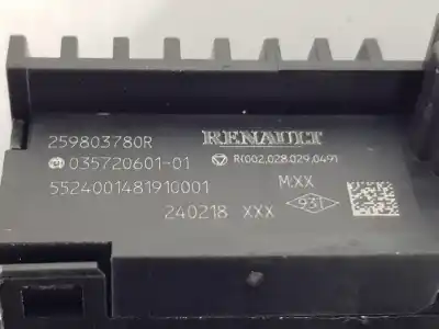 Second-hand car spare part switch for renault clio v evolution oem iam references 259803780r  259803780r