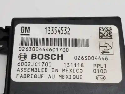 Pezzo di ricambio per auto di seconda mano modulo elettronico per opel mokka edition ecoflex riferimenti oem iam 13354532  13354532