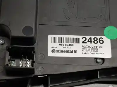 Pezzo di ricambio per auto di seconda mano comando multifunzione per opel mokka edition ecoflex riferimenti oem iam 95352486  42356784