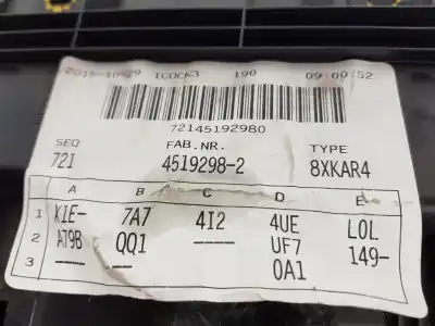 Peça sobressalente para automóvel em segunda mão porta luvas por audi a1 (8x) attraction referências oem iam 8x18571044pk  8x1857104