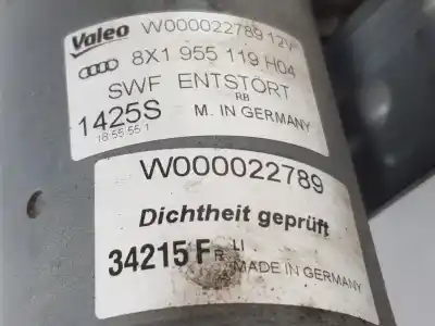 Peça sobressalente para automóvel em segunda mão motor do limpa para brisas por audi a1 (8x) attraction referências oem iam 8x1955023e  8x1955023g