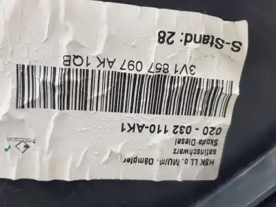 Автозапчастина б/у бардачок для skoda superb 2.0 tdi посилання на oem iam 3v1857097ak  3v1857097ak
