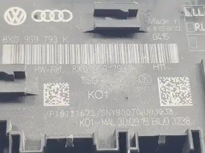 Peça sobressalente para automóvel em segunda mão módulo eletrônico por audi a1 (8x) attraction referências oem iam 8x0959793k  8x0959793h