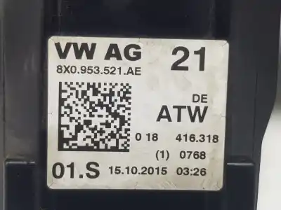 Peça sobressalente para automóvel em segunda mão comandos do volante por audi a1 (8x) attraction referências oem iam 8x0953521ae  8x0953502
