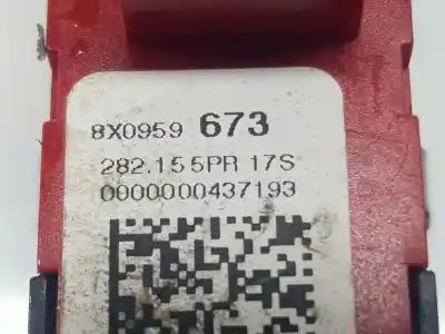 Pezzo di ricambio per auto di seconda mano interruttore per audi a1 (8x) attraction riferimenti oem iam 8x0959673  8x0959673