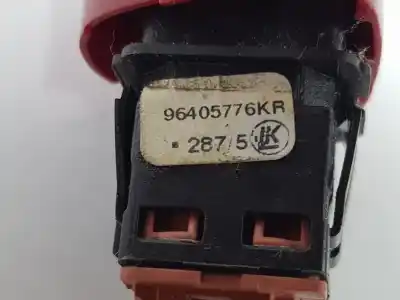 Peça sobressalente para automóvel em segunda mão interruptor 4 piscas - emergência por citroen jumpy hdi 90 27 l1h1 furg. 90 cv / 66 kw referências oem iam 96405776kr  6554l8