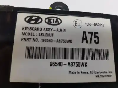 Second-hand car spare part multifunction switch for kia optima business oem iam references 96540a8750wk  96540a8750