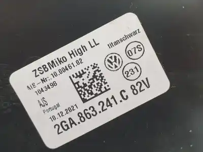 Second-hand car spare part center armrest for volkswagen troc a11 advance oem iam references 2ga863243  2ga863241c
