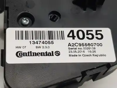 Автозапчастина б/у клімат-контроль для opel mokka x selective start/stop посилання на oem iam 13474055  13474055