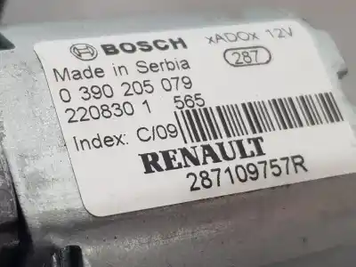 Second-hand car spare part rear windshield wiper motor for renault captur ii etech engineered oem iam references 287109757r  287109757r
