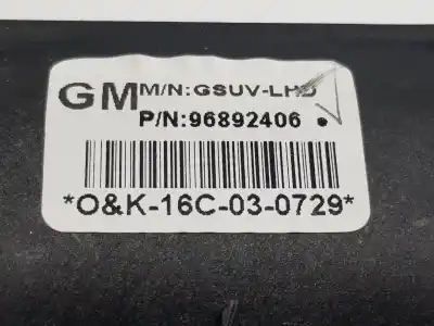 Pezzo di ricambio per auto di seconda mano potenziometro per opel mokka x selective start/stop riferimenti oem iam 96892406  42758409