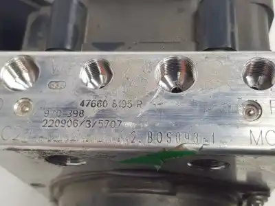 Peça sobressalente para automóvel em segunda mão abs por renault captur ii etech engineered referências oem iam 476608195r  476608281r