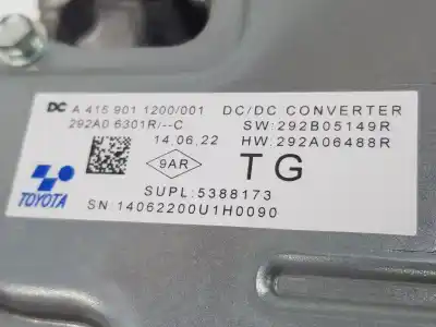 Автозапчасти б/у инверсор за renault captur ii etech engineered ссылки oem iam 292a06301r  a4159011200
