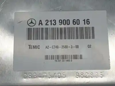 Second-hand car spare part suspension control unit for mercedes-benz clase glc coupe 3.0 oem iam references a2139006016  a2139006016