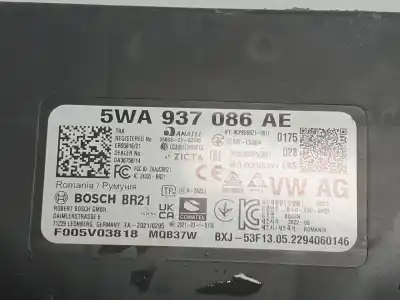 Pezzo di ricambio per auto di seconda mano modulo elettronico per cupra formentor km7 vz5 4drive riferimenti oem iam 5wa937086ae  5wa937086ag