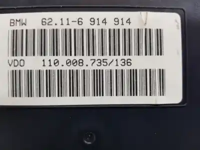 Peça sobressalente para automóvel em segunda mão quadrante por bmw 5 (e39) 525 d referências oem iam 62116914914  6942233