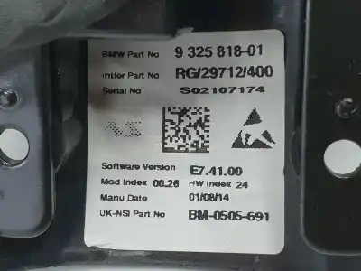 Pezzo di ricambio per auto di seconda mano pannello degli strumenti per mini mini countryman (f60) one riferimenti oem iam 9325818  62109325818