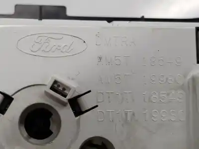Peça sobressalente para automóvel em segunda mão comando de sofagem (chauffage / ar condicionado) por ford transit connect kombi ambiente referências oem iam dt1t19980ad  2010115