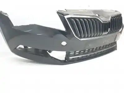 Автозапчастина б/у передній бампер для skoda superb (3v3) 2.0 tdi посилання на oem iam 3v0807218  3v0807218
