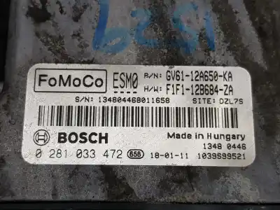 Second-hand car spare part ecu engine control for ford transit connect kombi ambiente oem iam references gv6112a650ka  2059208