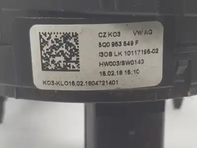 Автозапчастина б/у кільце піддушки безопасности для seat leon (5f1) fr plus посилання на oem iam 5q0953549f  5q0953549e