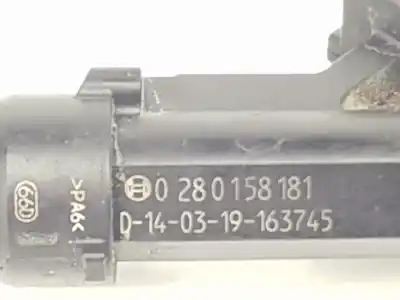 Second-hand car spare part injector for opel corsa d (s07) 1.4 (l08 l68) oem iam references 0280158181  24420543