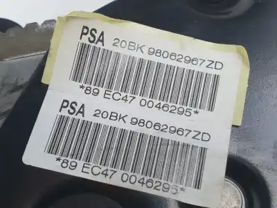 Автозапчастина б/у важіль ручного гальма для ds 3 desire 82 cv / 60 kw посилання на oem iam 98062967zd  98062967zd