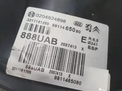 Pezzo di ricambio per auto di seconda mano servo freio per ds 3 desire 82 cv / 60 kw riferimenti oem iam 9811465080  4601x1