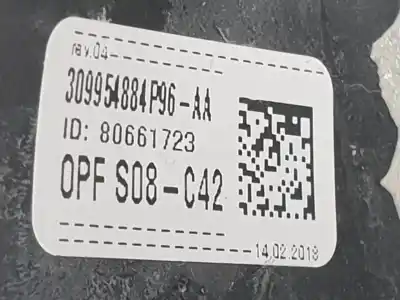 Second-hand car spare part steering wheel for ds 3 desire 82 cv / 60 kw oem iam references 98176600zd  98176600zd