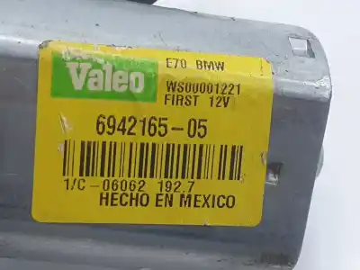 Peça sobressalente para automóvel em segunda mão motor do limpador traseiro por bmw x5 (e70) 3.0 d referências oem iam 6942165  67636942165