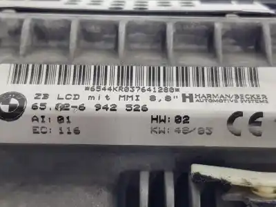 Peça sobressalente para automóvel em segunda mão display gps / multimídia por bmw 7 (e65, e66, e67) 745 i, li referências oem iam 6942526  6929507