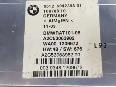 Peça sobressalente para automóvel em segunda mão módulo eletrônico por bmw 7 (e65, e66, e67) 745 i, li referências oem iam 65126942398  6942398