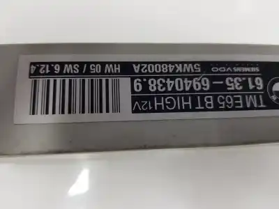 Peça sobressalente para automóvel em segunda mão módulo eletrônico por bmw 7 (e65, e66, e67) 745 i, li referências oem iam 61356940438  6940438