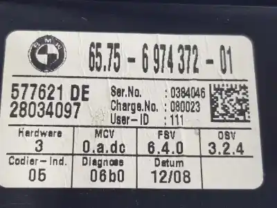 Автозапчастина б/у електронний модуль для bmw 7 (e65, e66, e67) 745 i, li посилання на oem iam 65756974372  6974372