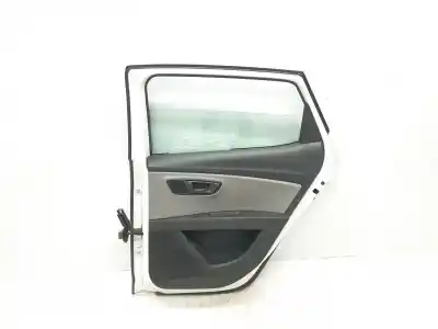 Second-hand car spare part rear right door for seat leon (5f1) reference oem iam references 5f4833056  color blanco b9a