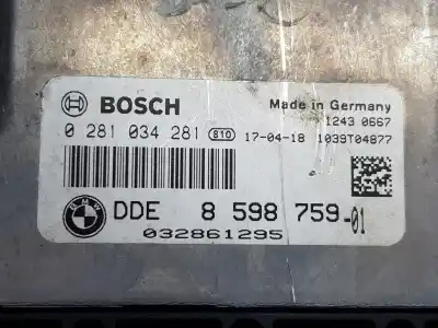 Автозапчасти б/у блок управления двигателем за bmw 2 active tourer (f45) 216 d ссылки oem iam 8598759  13618473185
