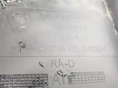 Second-hand car spare part wheel arch cover for bmw x6 (e71) xdrive40d oem iam references 51717180621  7180621