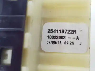 Peça sobressalente para automóvel em segunda mão botão / interruptor elevador vidro dianteiro esquerdo por renault captur life referências oem iam 254118722r  254118722r