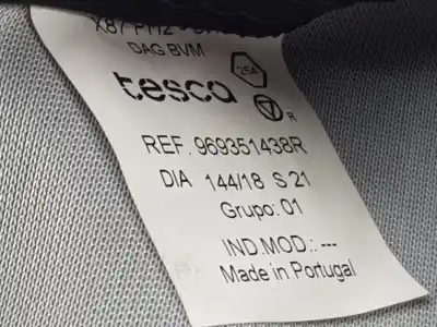 Pezzo di ricambio per auto di seconda mano pomello della leva del cambio per renault captur life riferimenti oem iam 969351438r  8201300589